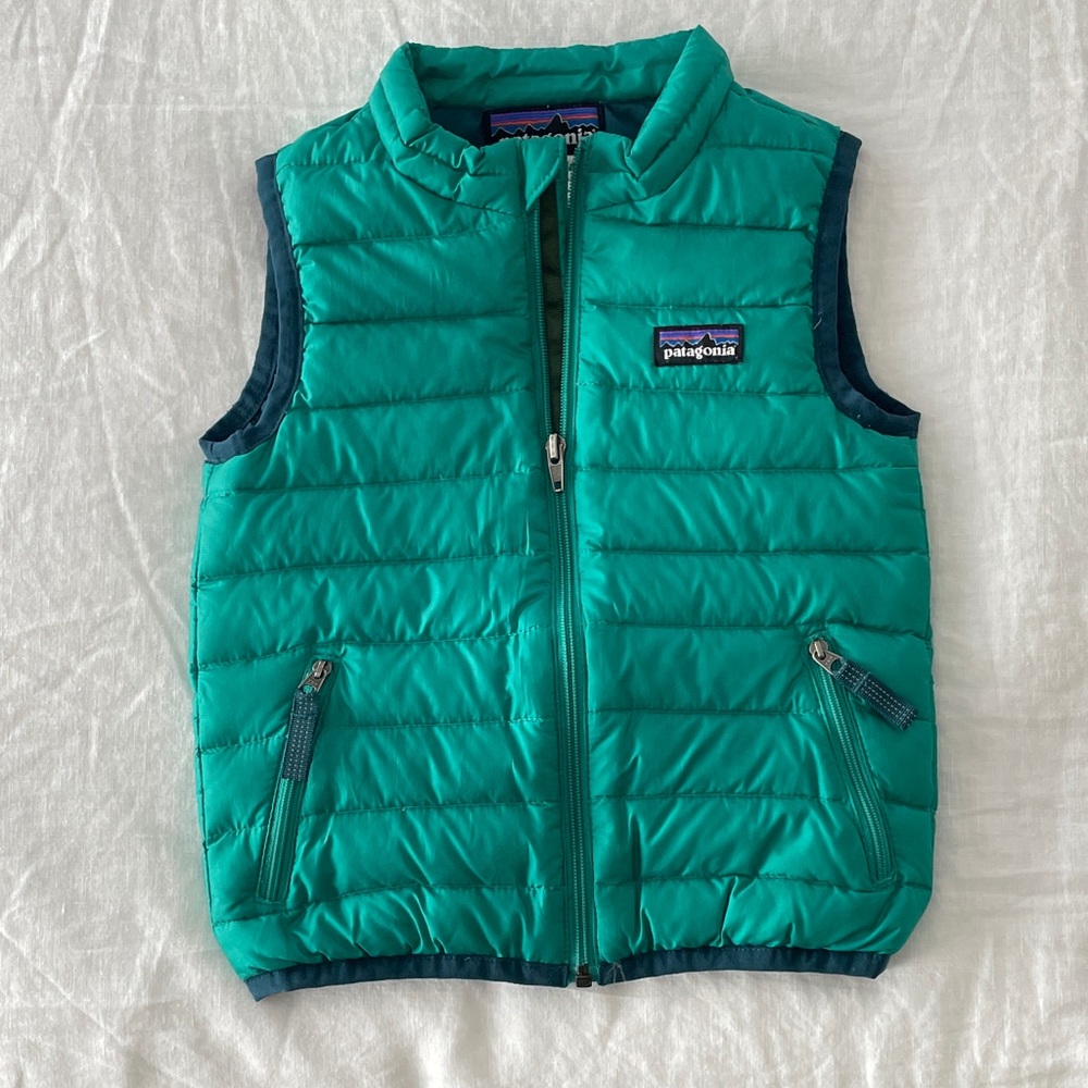 Patagonia Turquoise Quilted Vest